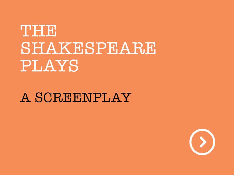 shakespeare plays a screenplay