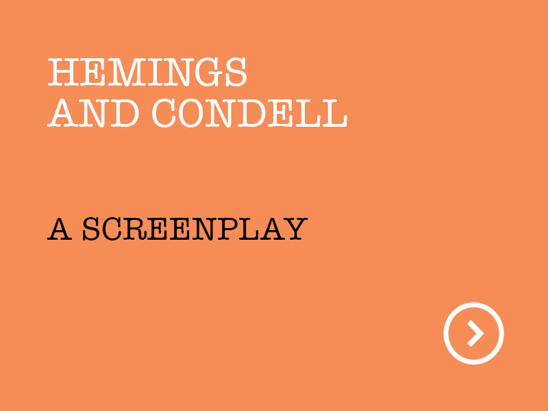 hemings and condell a screenplay